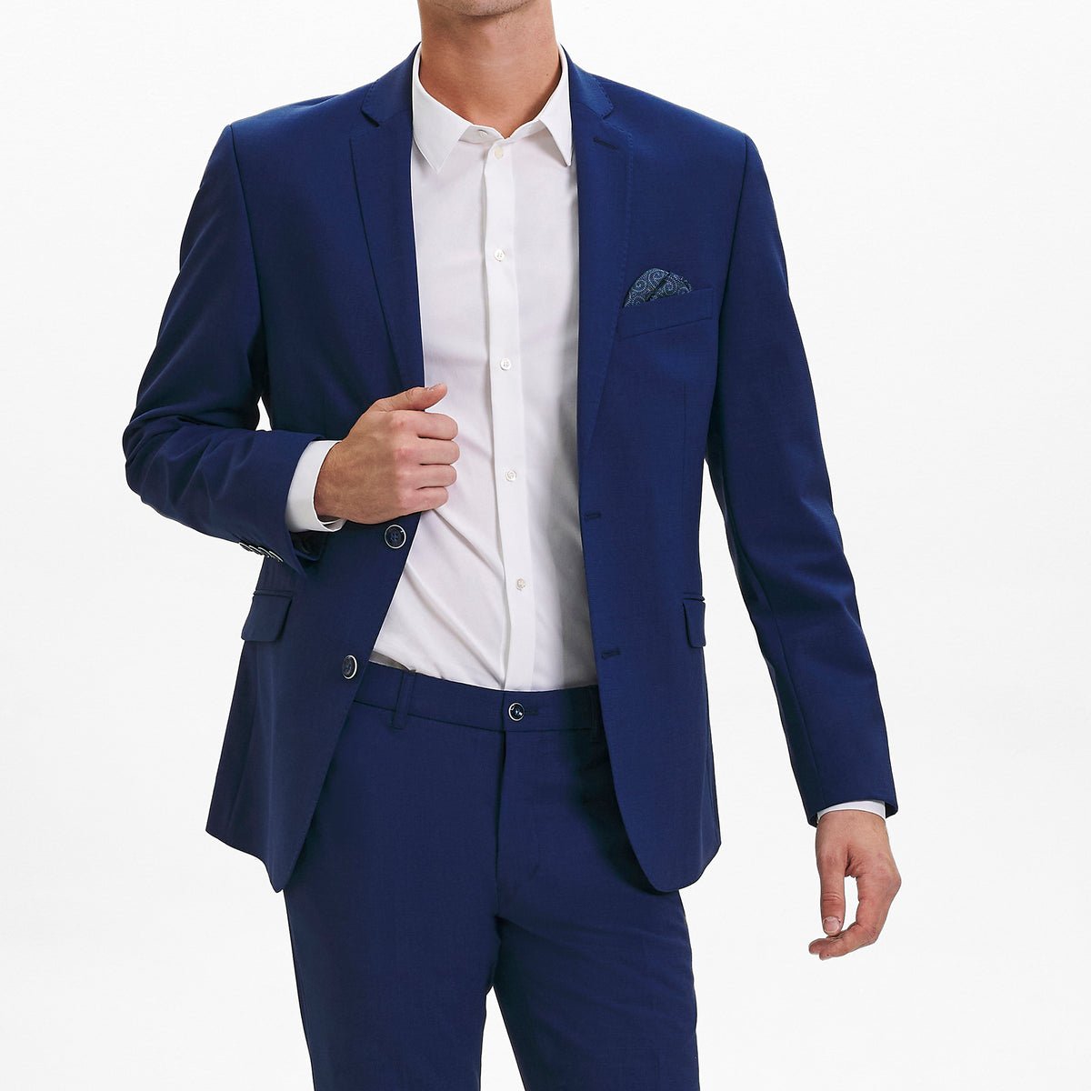 Sunwill Herreblazer i Modern Fit - Indigo [425] / 23