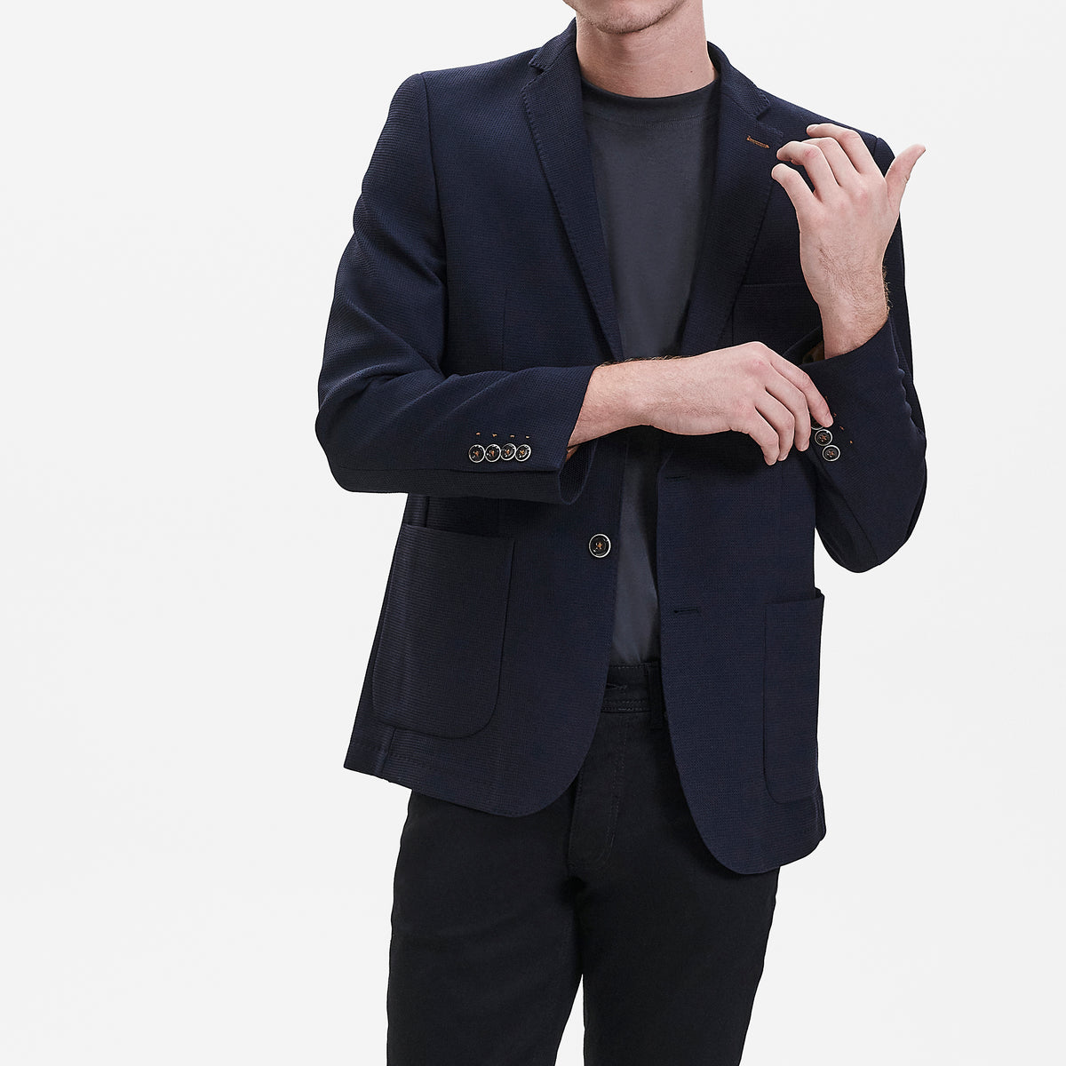 Sunwill Blazer i Modern Fit - Dark Navy [400] / 22