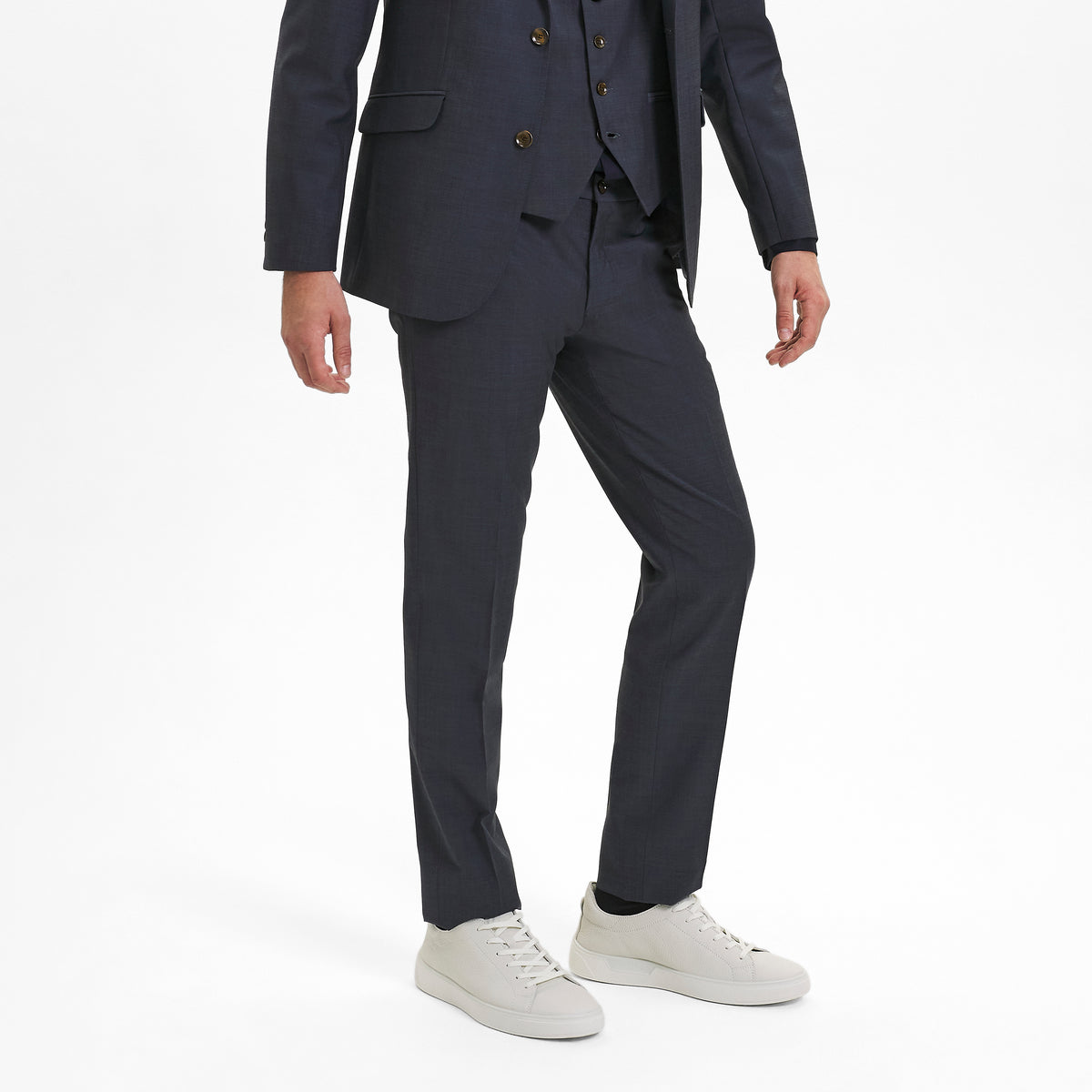 Sunwill Uldbukser i Fitted Fit - Charcoal [110] / 22