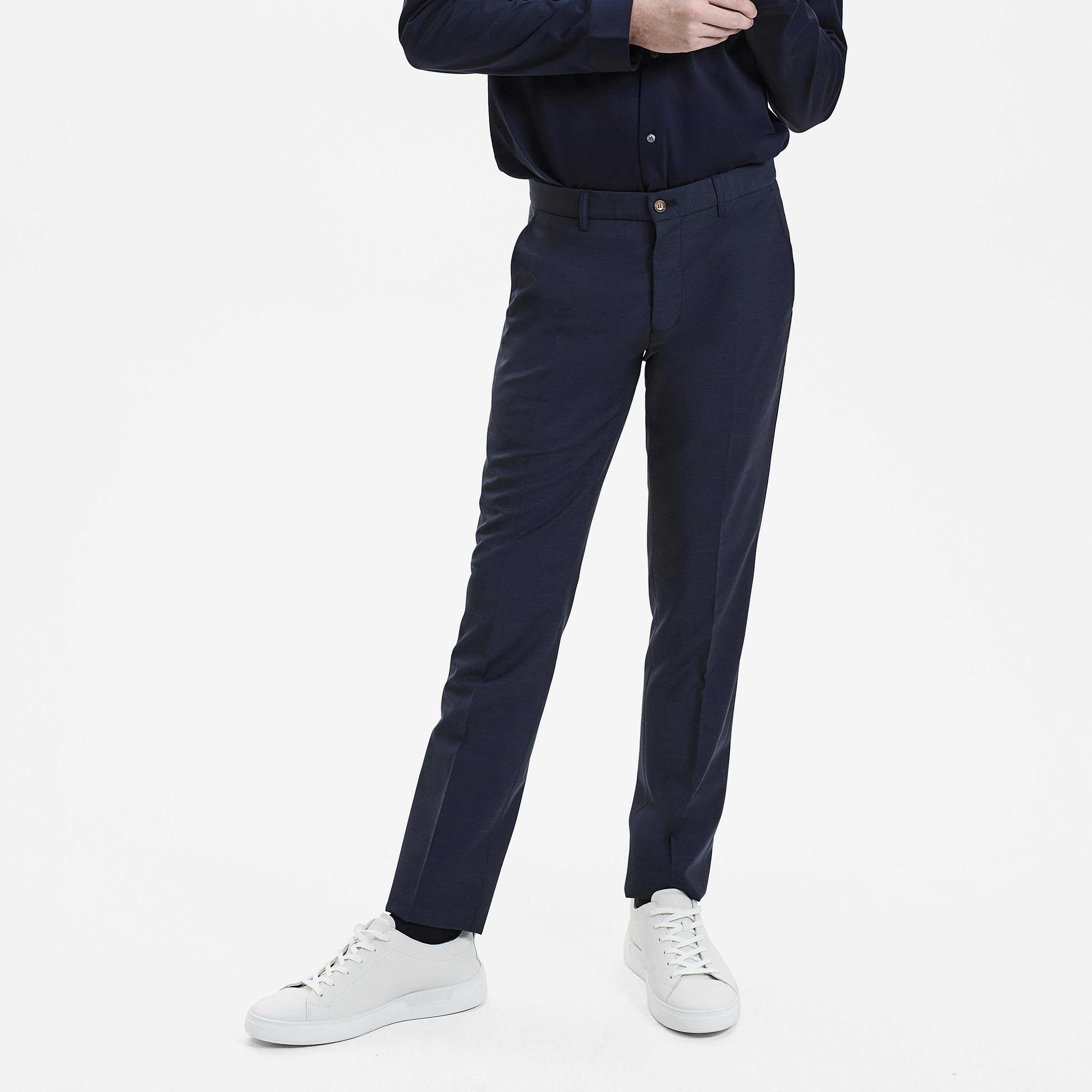 Sunwill Uldbukser i Fitted Fit