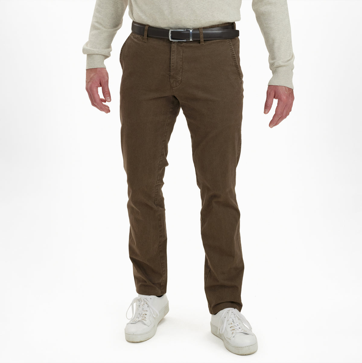 Sunwill Extreme Flexibility Chinos i Fitted Fit - Khaki [235] / 23