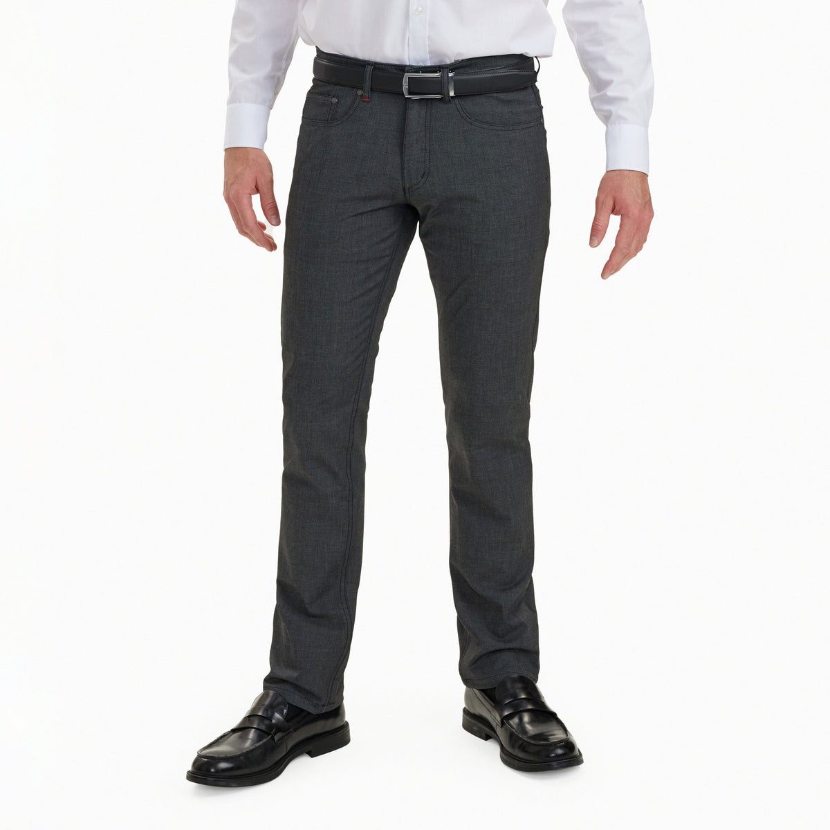 Sunwill Five-pocket Extreme Flexibility Bukser i Fitted Fit - Medium Grey [135] / 29/32