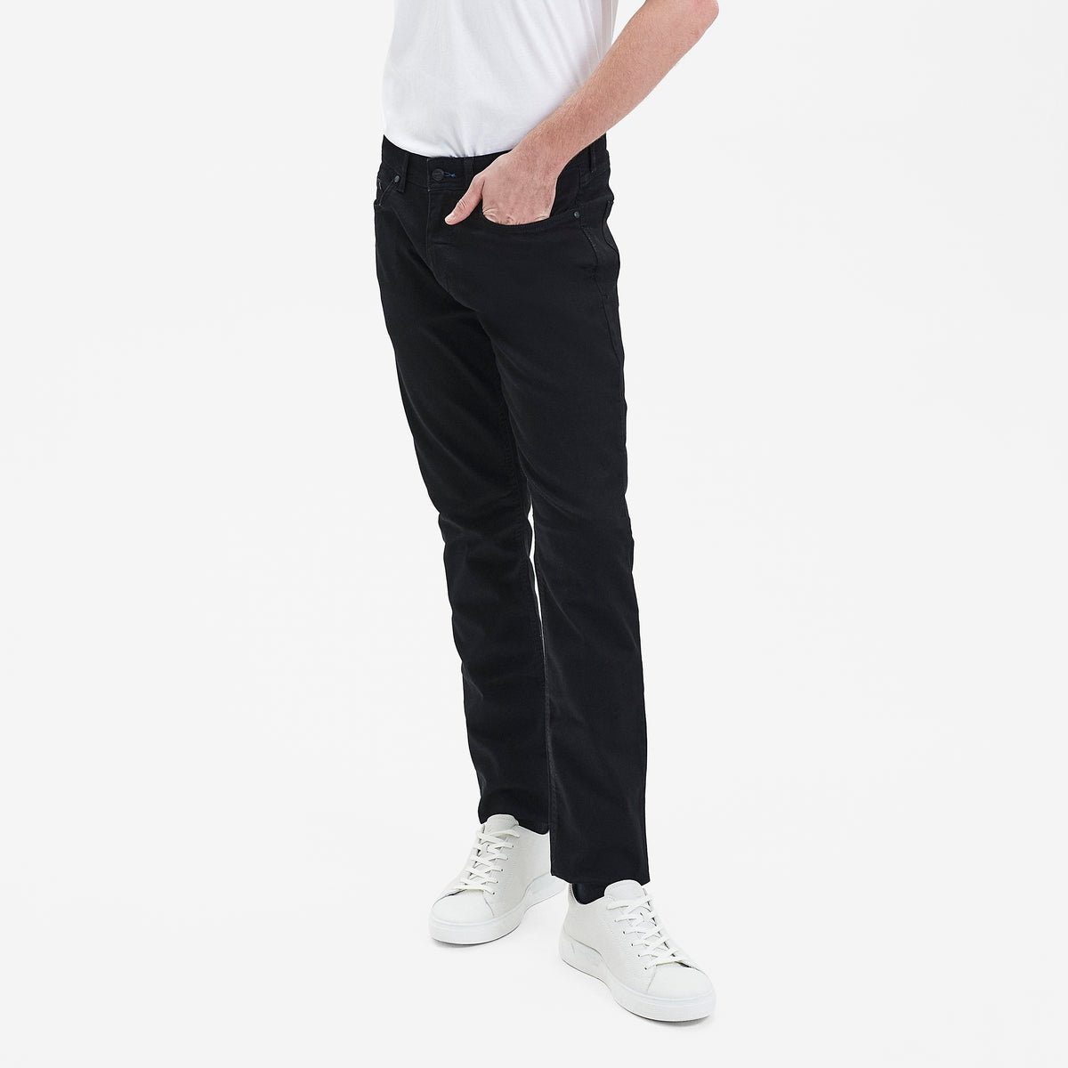 Sunwill Super Stretch Jeans i Fitted Fit - Black [100] / 29/32