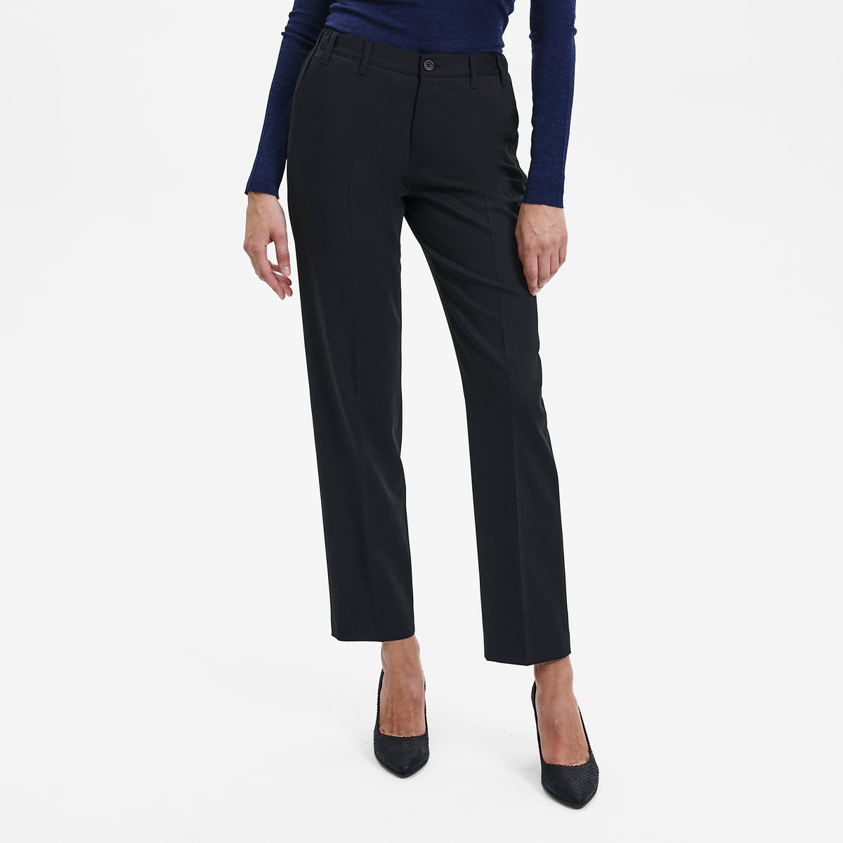 Sunwill Traveller Dame Bukser i Comfort Fit - Black [100] / 32/76