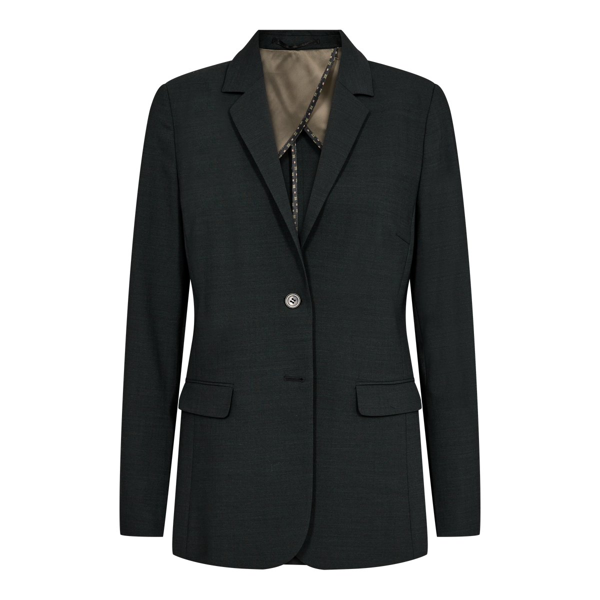 Sunwill Lang Dame Blazer i Modern fit - Green [515] / 32