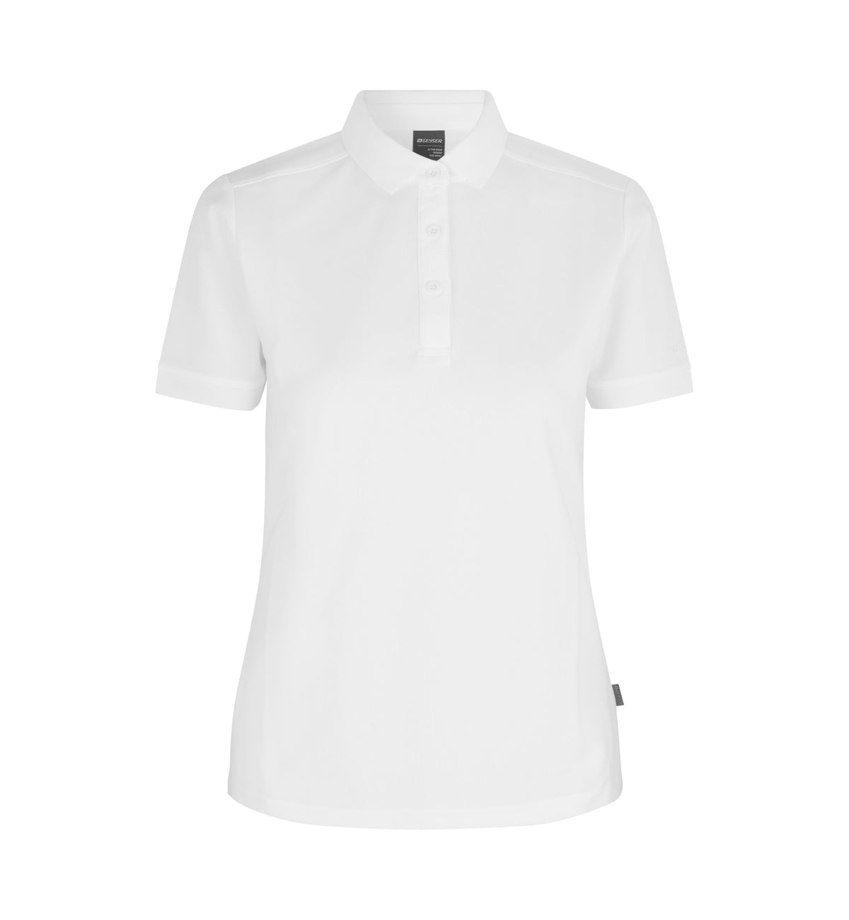 ID GEYSER polo shirt | functional | dame - Hvid [C-001] / S