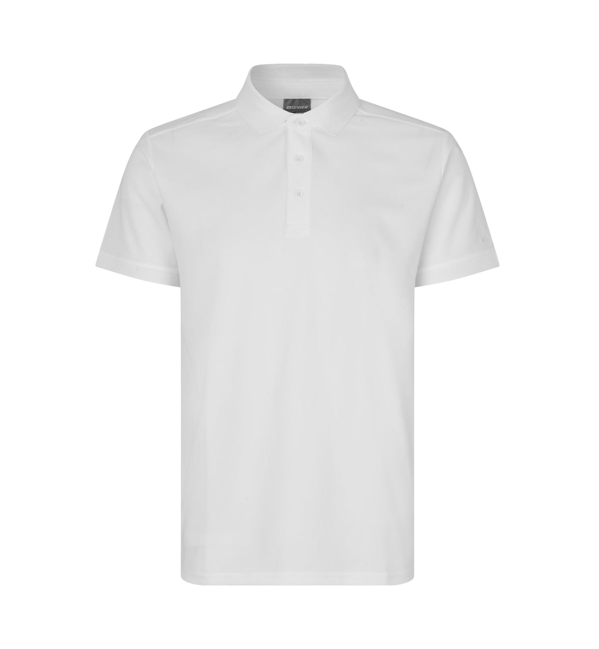 ID GEYSER polo shirt | functional - Hvid [C-001] / S