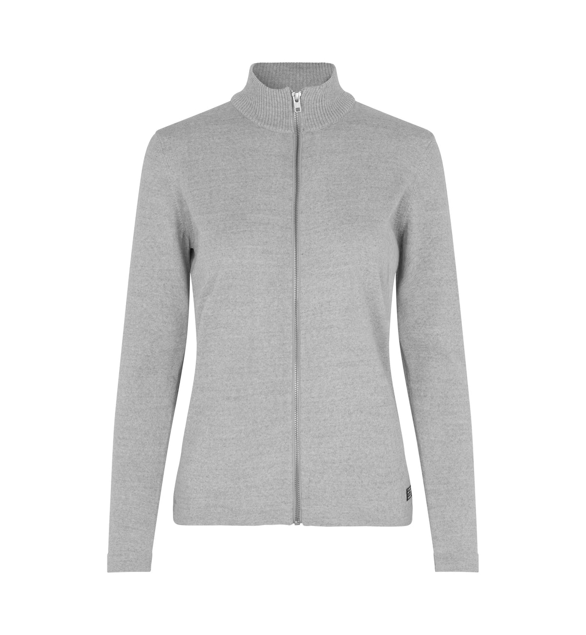 ID SEVEN SEAS The cardigan | dame - Lys grå melange [C-201] / S