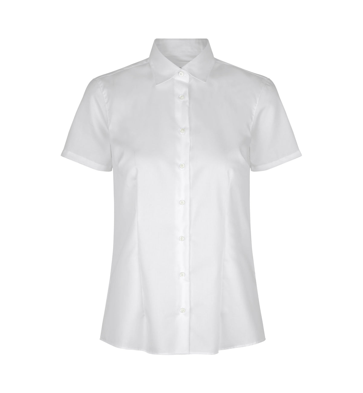 ID SEVEN SEAS Fine Twill | modern | s/s | dame - Hvid [C-001] / XS