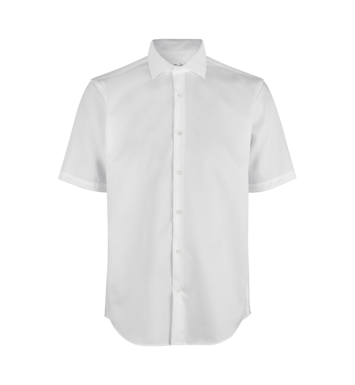 ID SEVEN SEAS Fine Twill | modern | s/s - Hvid [C-001] / S